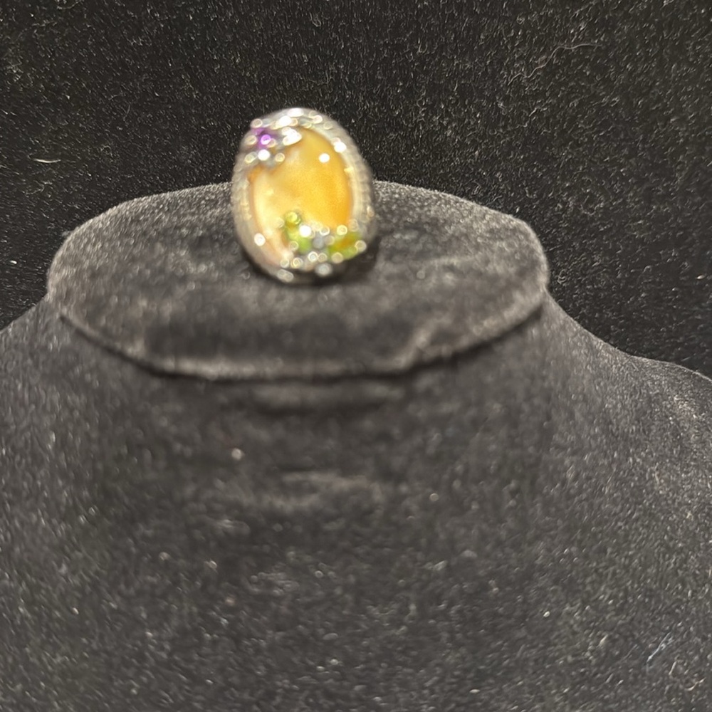 Carolyn Pollack opal ring. Size 6. New in box.